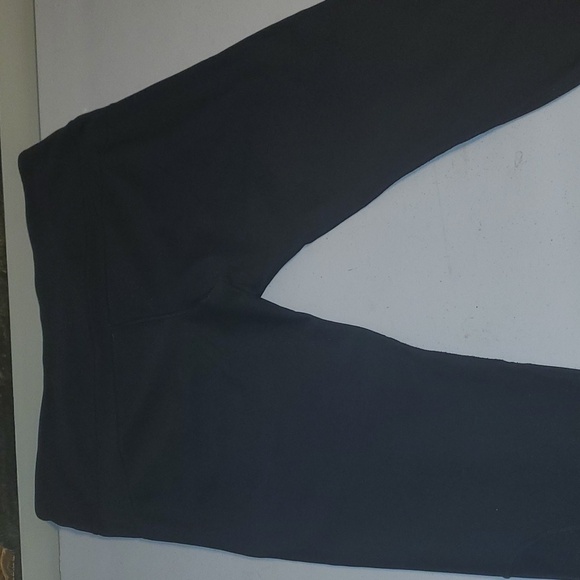 Avia Black w Design and See-thru calf Sz. 2XL Leggings - Picture 5 of 11